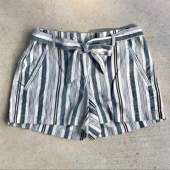 LOFT Pants - Loft Striped Dress Shorts